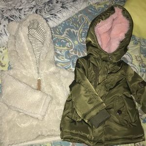 2 Baby Coats.